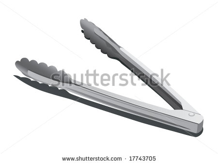 Tongs Chemistry Clipart A Pair Of Barbecue Tongs