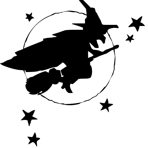 Clip Art Of Halloween Witches