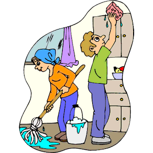 Cleaning Kitchen Clipart Cliparts Of Cleaning Kitchen Free Download