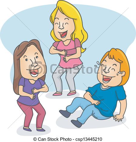 Illustration Of People Laughing Loud Csp13445210   Search Clipart