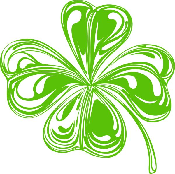 Irish Celtic Clover Art   St  Patrick S Day Clip Art