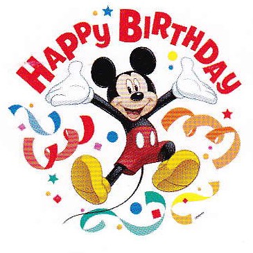 Mickey Mouse Happy Birthday Clip Art Book Covers
