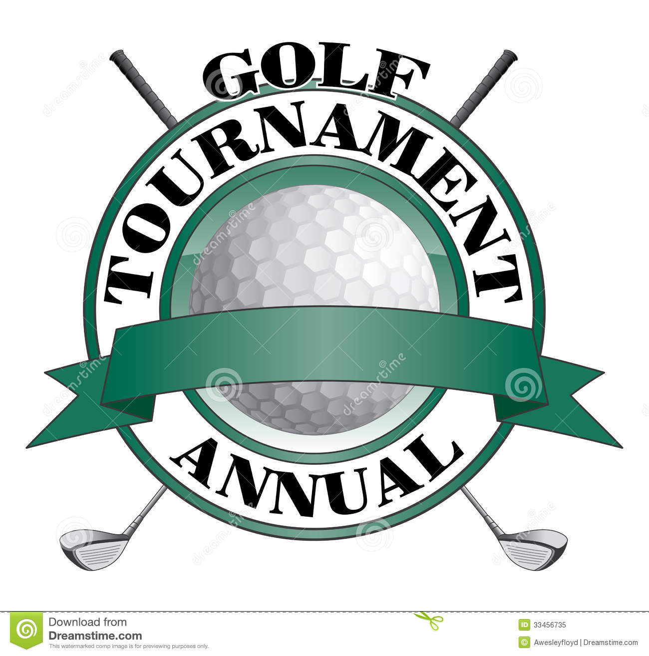 Of An Annual Golf Tournament Design  Contains Golf Clubs And Golf