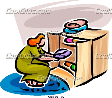 There Is 52 Clip Art Of Putting Away Clothes In Drawers Free Cliparts