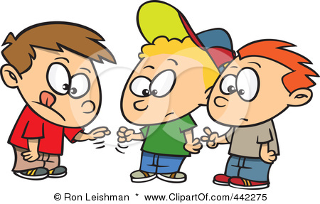 Royalty Free Rf Clip Art Illustration Of A Cartoon Group Of Boys