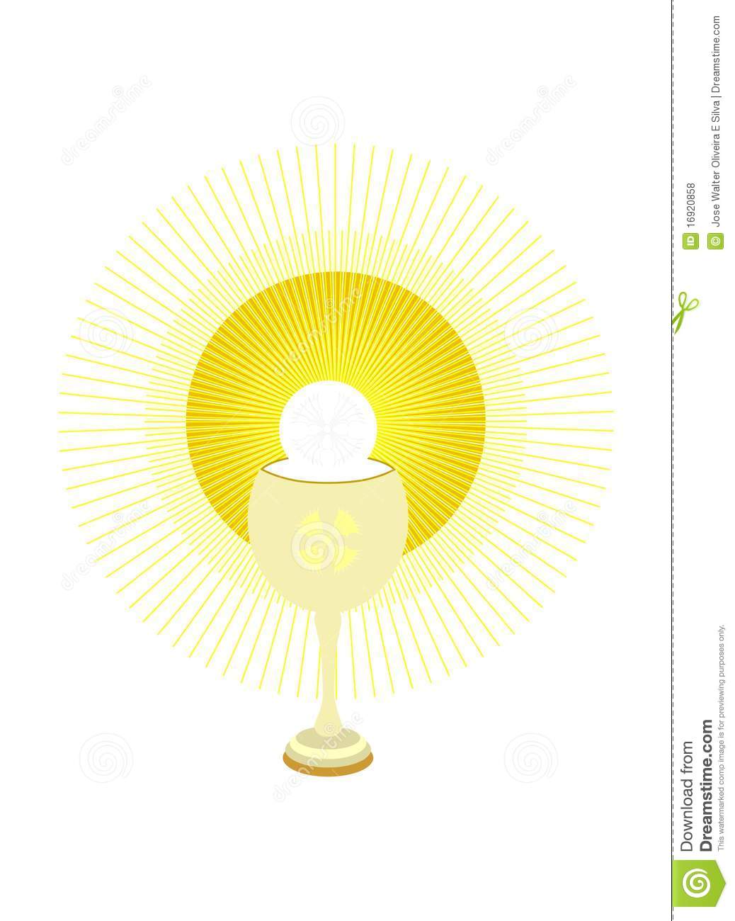 Chalice And Host Clipart Chalice And Holy Host And