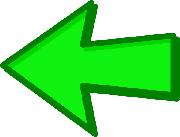 Green Arrow Green Left Clip Art At Clker Com   Vector Clip Art Online
