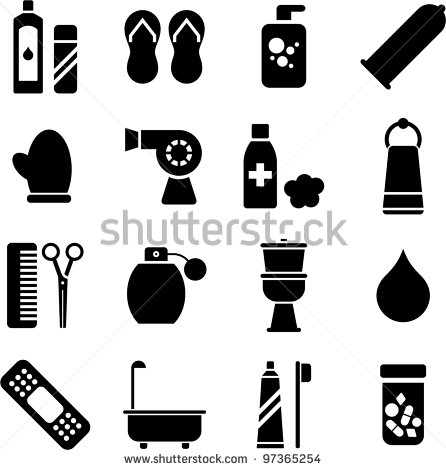 Vector Download   Personal Hygiene Icons