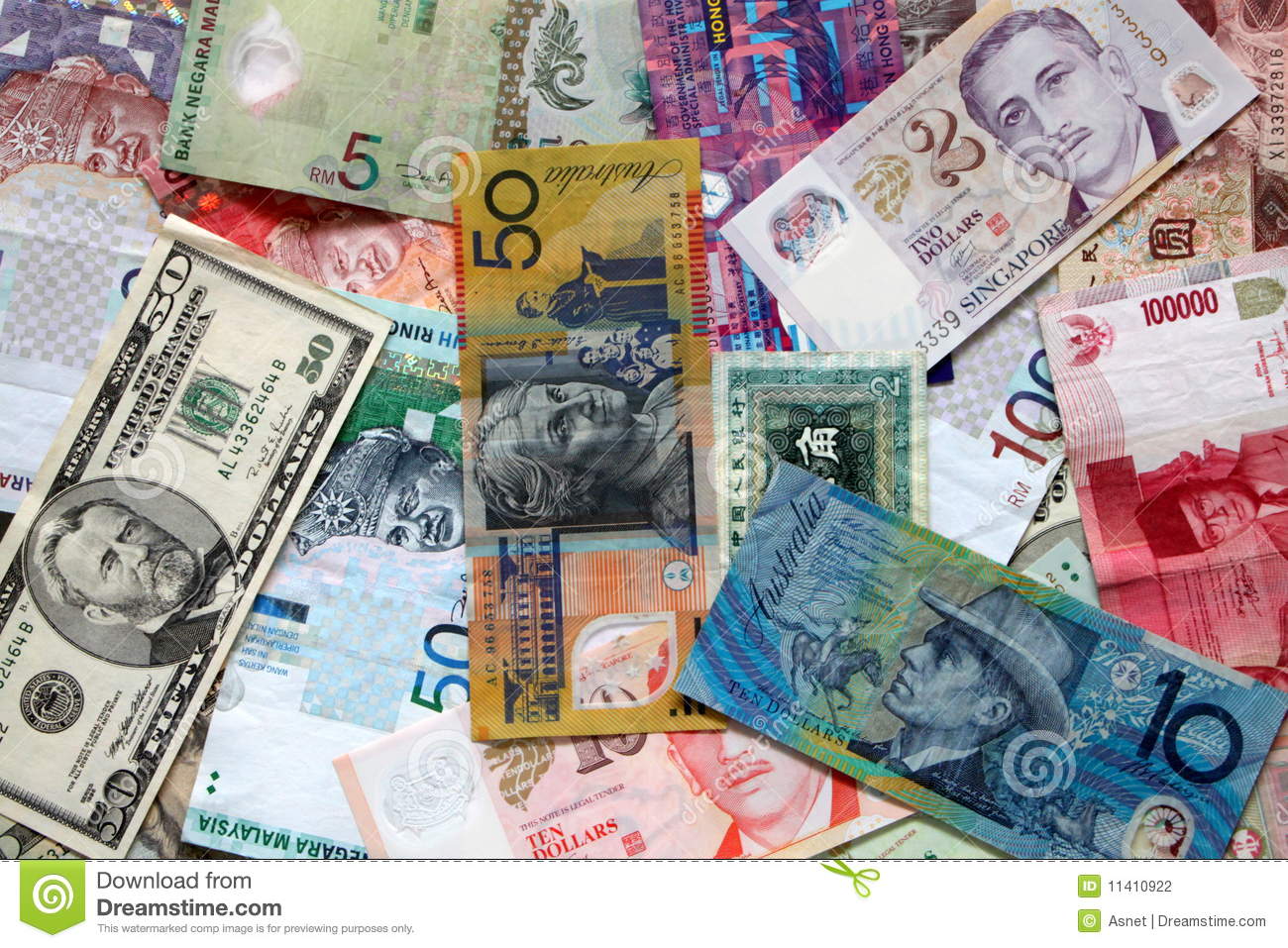 Foreign Currency Stock Photography   Image  11410922