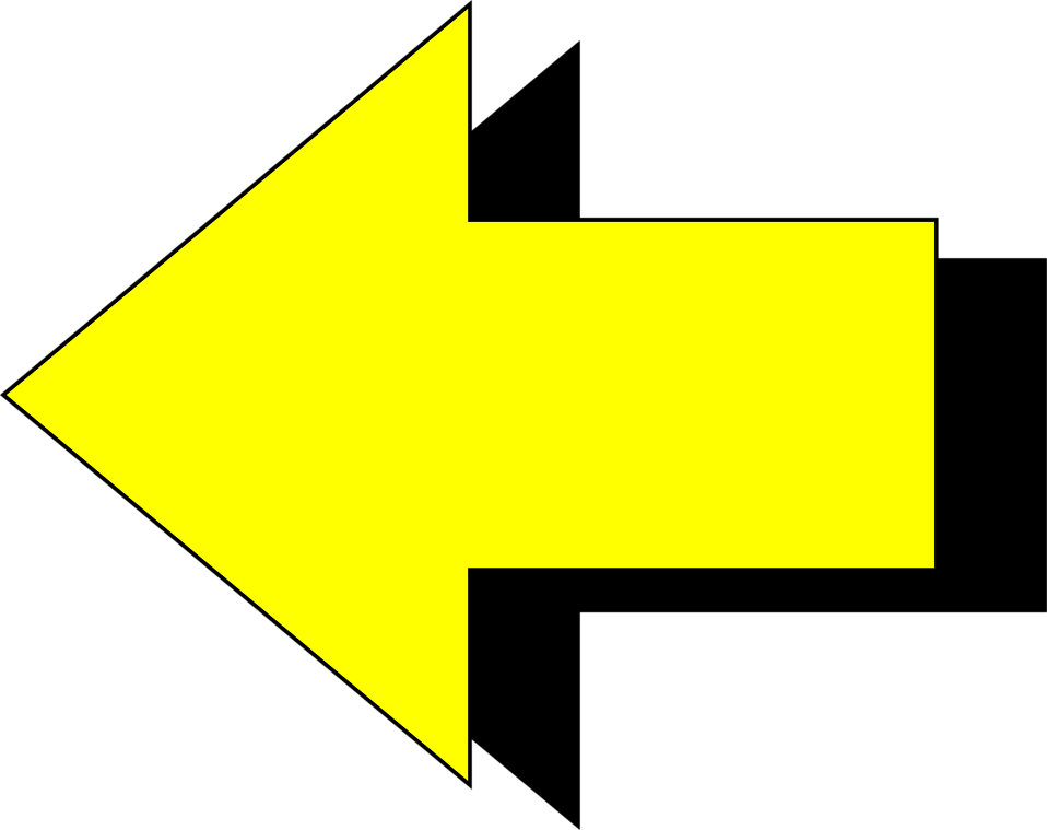 Yellow Directional Arrows Free Cliparts All Used For Free