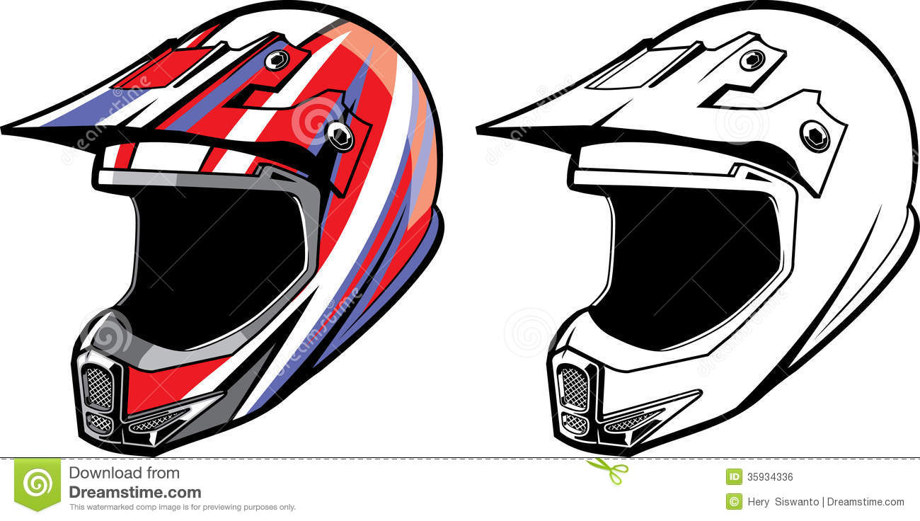 Motocross Helmet Royalty Free Stock Image   Image  35934336