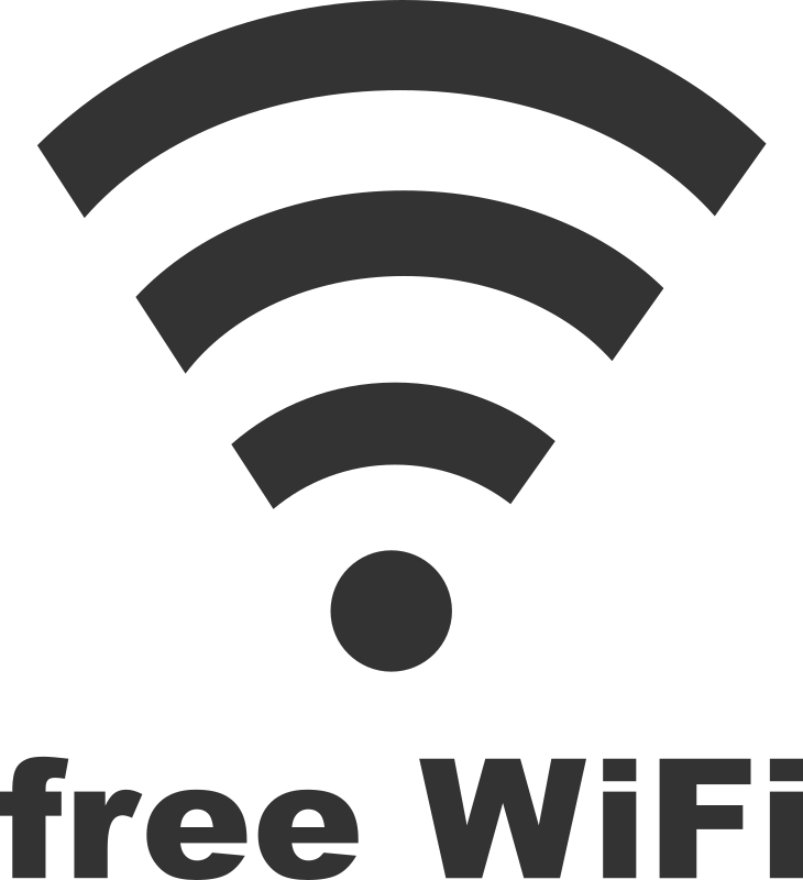 Free Wifi Sign By Shokunin   Free Wireless Internet Sign