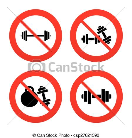 Vector   Dumbbells Icons  Fitness Sport Symbols    Stock Illustration