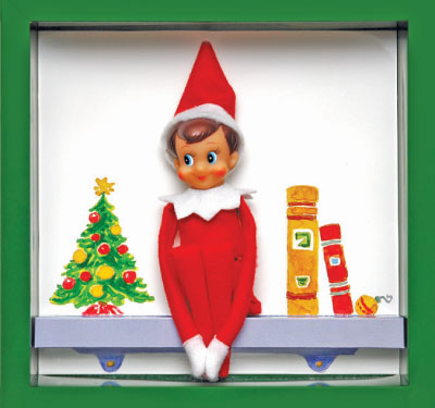 Elf On Shelf Clipart