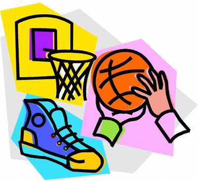 Free Sports Clipart Of Basketball Equipment  Sports Theme Colorful