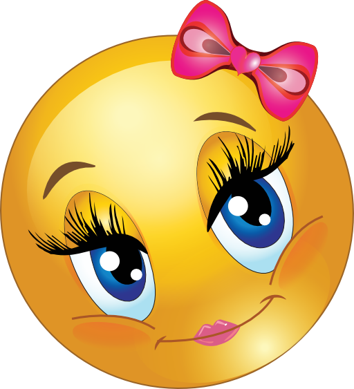 Image   Clipart Cute Lovely Girl Smiley Emoticon 512x512 52f3 Png   My