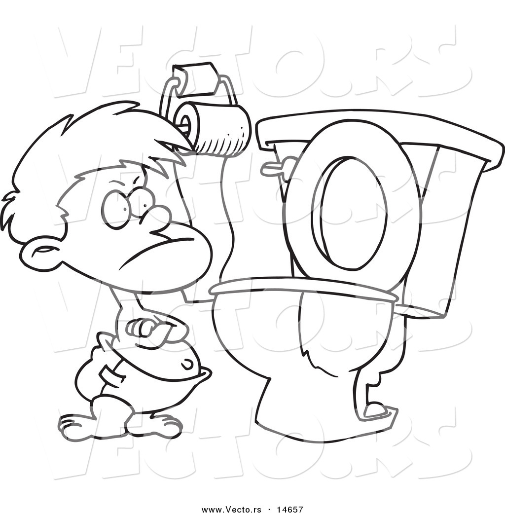 Baby Diaper Outline Coloring Page Outline