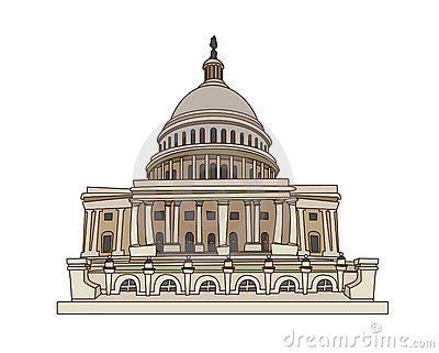 Nationalcongress Usa On A White Background