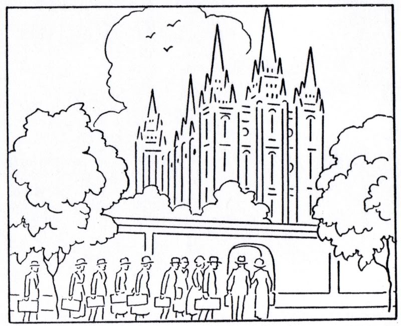 These Lds Temple Coloring Pages For Free  Lds Temple Coloring Pages