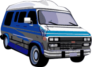Autos Vehicles Van Vans Transportation055 Clip Art Transportation Land