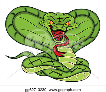 Stock Illustration   Conceptual Design Art Of Mascot Of Angry Snake