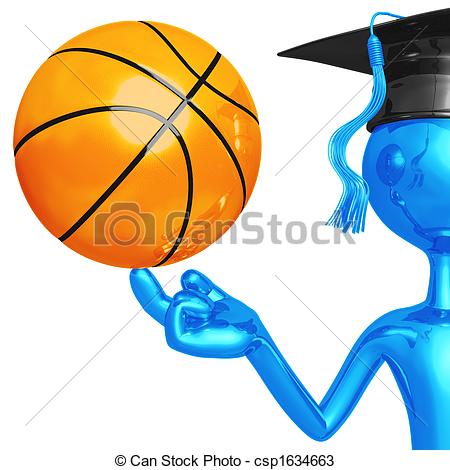 Stock Illustration   Basketball Scholarship   Stock Illustration