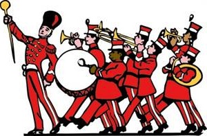 Marching Band Instruments Clipart Marching Band Instruments Clipart