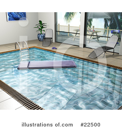 Swimming Pool Clipart  22500 By Kj Pargeter   Royalty Free  Rf  Stock