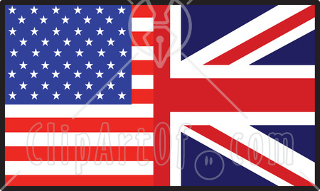 British And American Flag Usa   Cockroach Britain