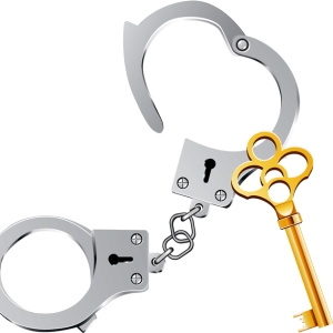 Clip Art Of A Pair Of Handcuffs