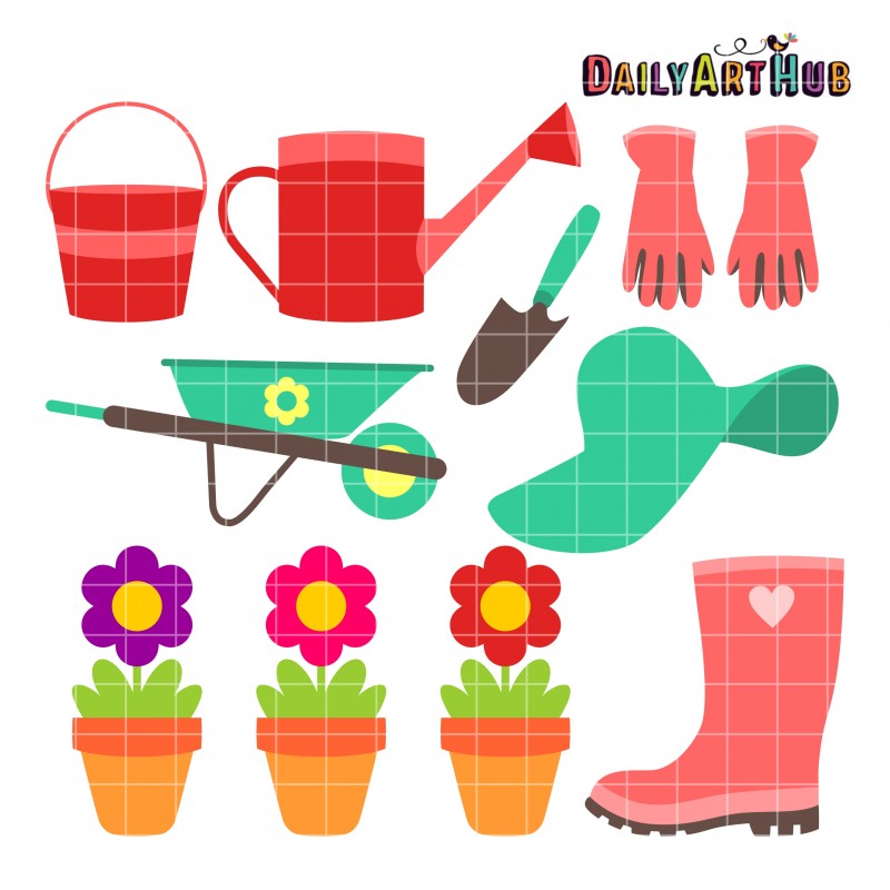 Scrapbooking Embroidery Digitizing Papercrafts And More  Garden Set