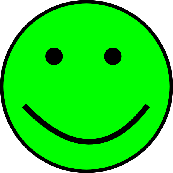 Green Smiley Face Png   Clipart Panda   Free Clipart Images