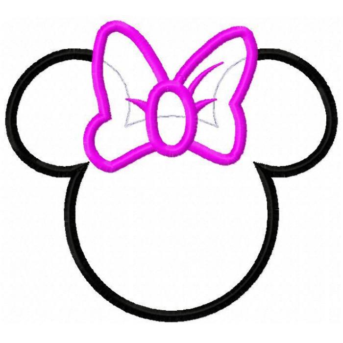 Minnie Mouse Bow Cut Out   Clipart Panda   Free Clipart Images
