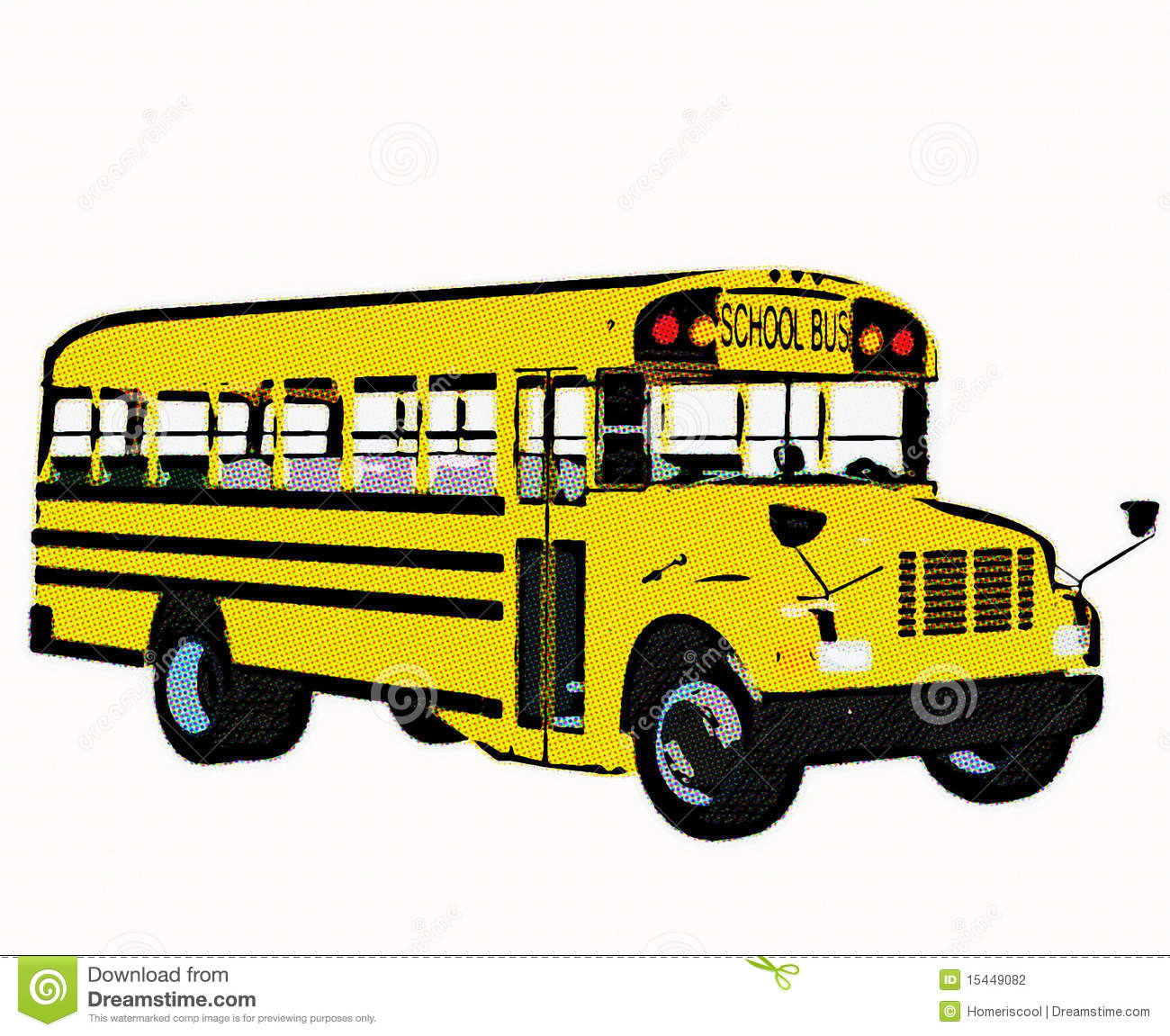 Yellow American School Bus Stock Photography   Image  15449082