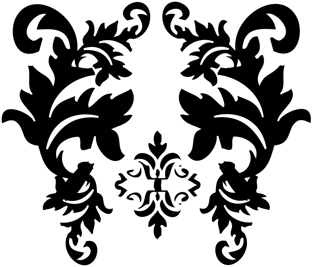 Black Damask Graphics Pictures Images For Myspace Layouts   Black