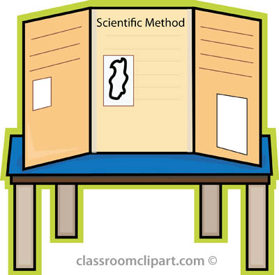 School   Science Fair Board   Classroom Clipart