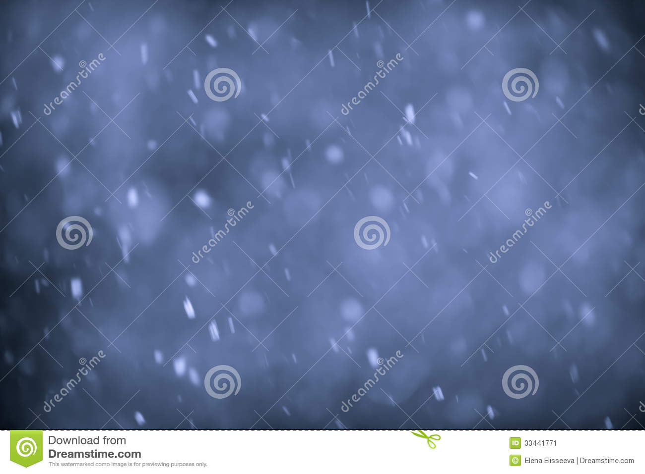 Snowfall At Night Stock Image   Image  33441771