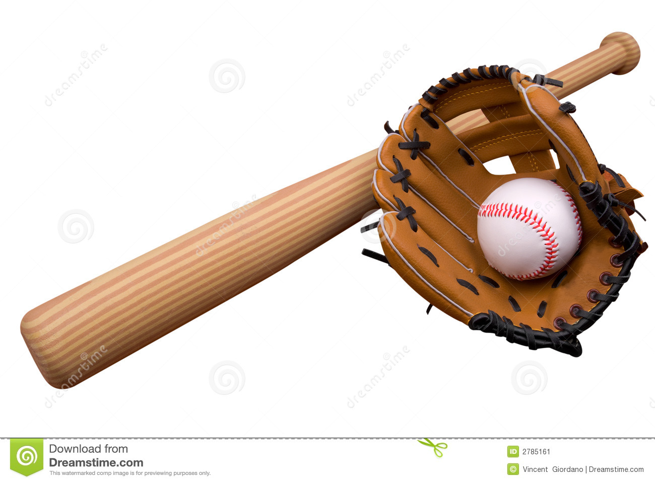Baseball Bat Clipart Baseball Glovebat And Ball On