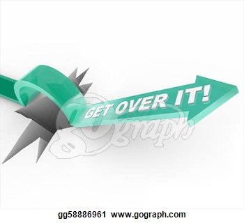 Over It   Overcoming A Challenge Or Problem  Stock Clipart Gg58886961