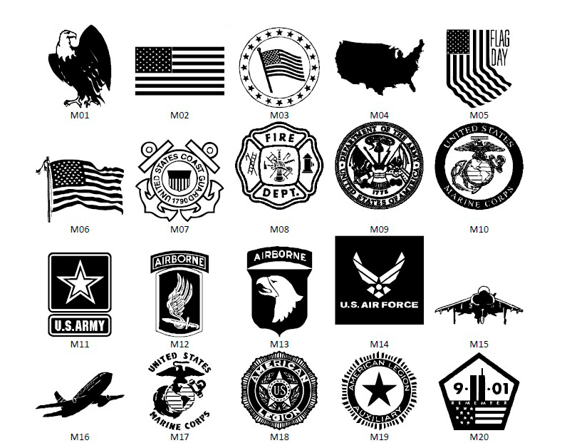 Us Air Force Logo Vectormilitary Logos Vector Army Navy Air Force