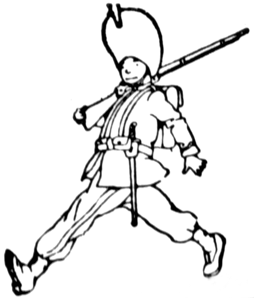 Yolk Clipart Black And White Civil War Soldier Marching Clipart 3 Jpg