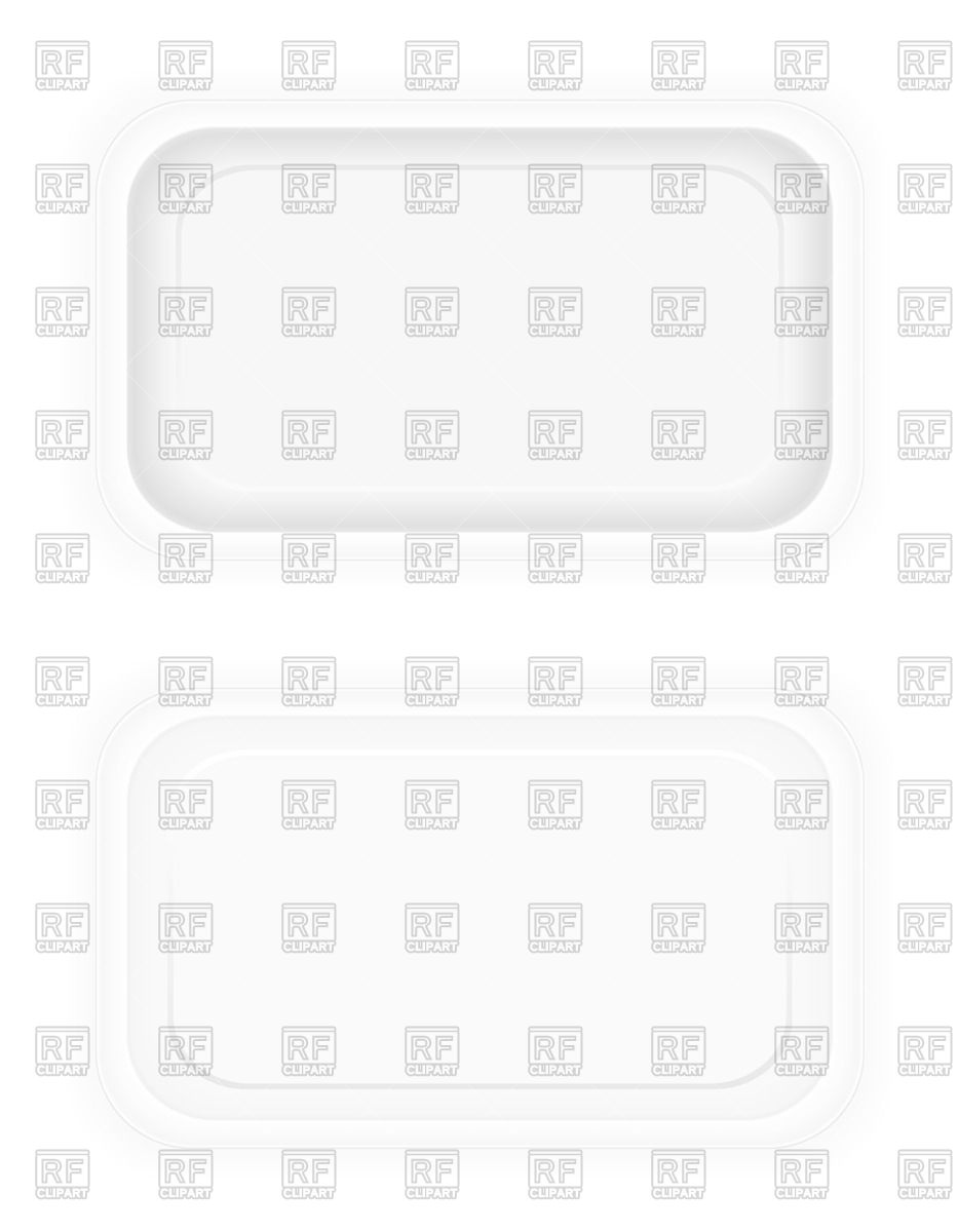 Blank Plastic Container For Food   View From Above 71056 Download
