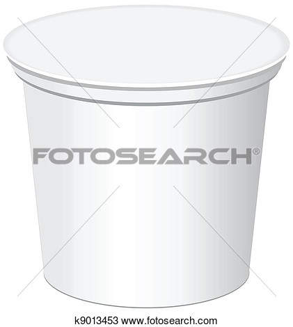 Drawing   Plastic Container  Fotosearch   Search Clipart Illustration