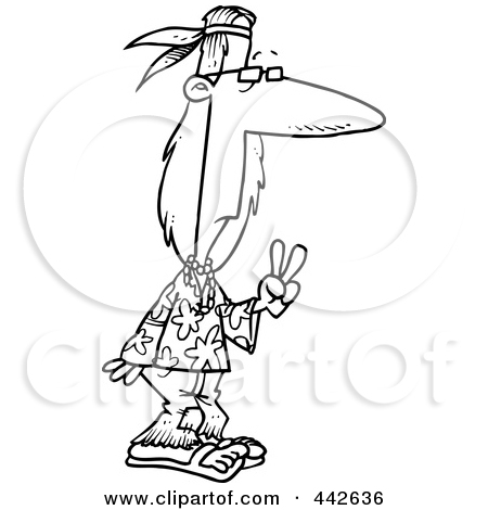Royalty Free  Rf  Clipart Illustration Of Coloring Page Line Art Of A