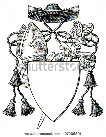 Abbot Coat Of Arms  The Roman Catholic Church  Publication Of The Book