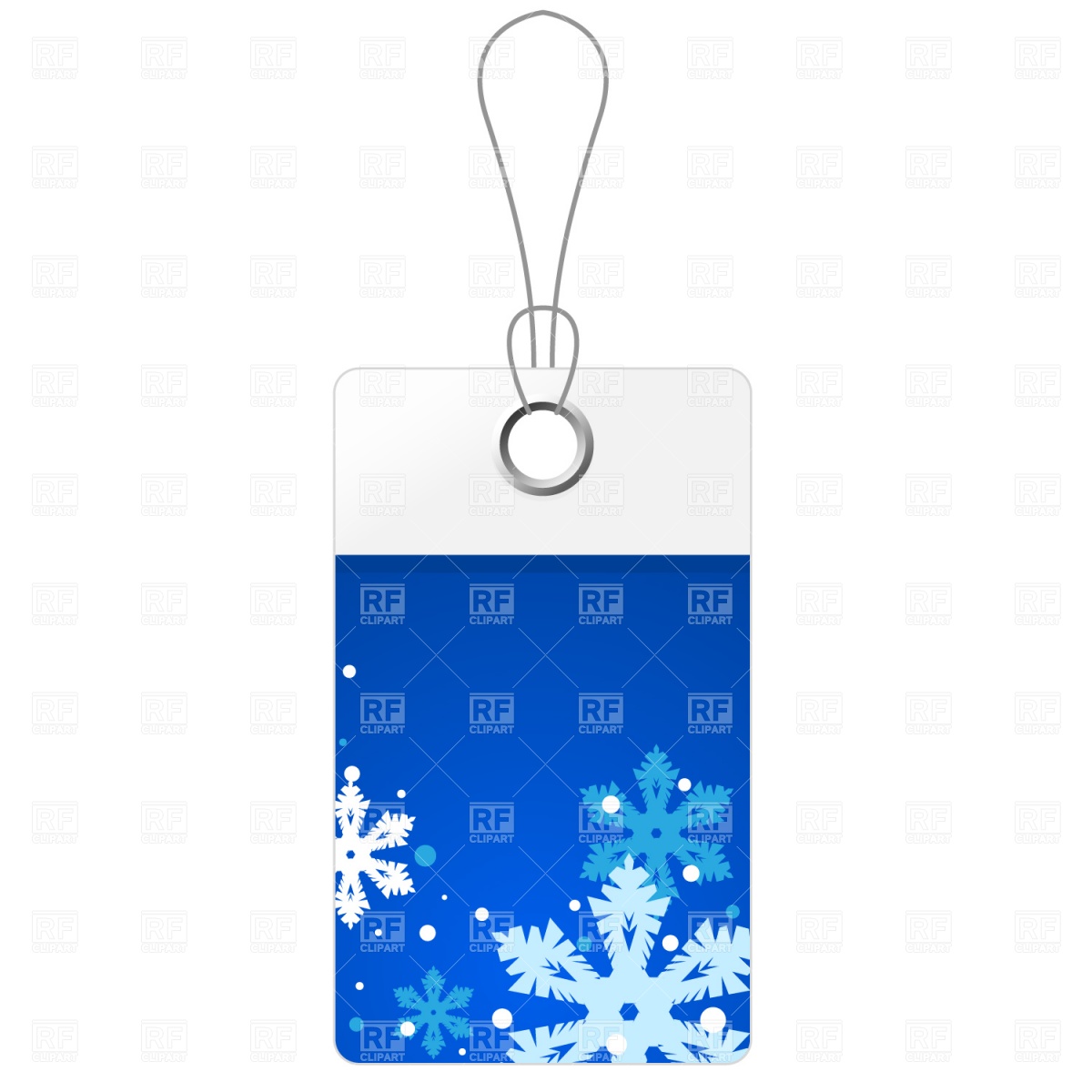 Blue Christmas Price Tag 1296 Download Royalty Free Vector Clipart