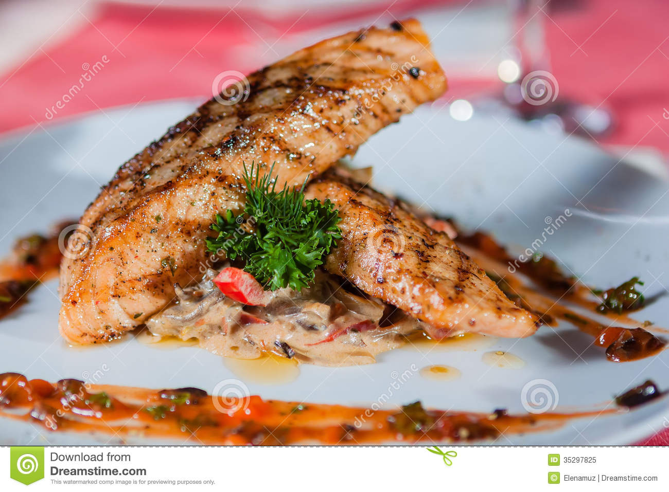 Main Course Royalty Free Stock Photo   Image  35297825