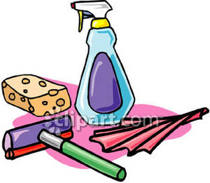 Cleaning Supplies Clip Art