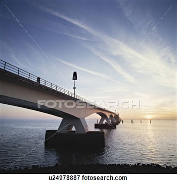 Clipart Bridge Over Water Picture   A Bridge Over Water In The