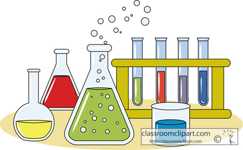 Clipart Chemistry   Chemistry Test Tube Flask   Classroom Clipart